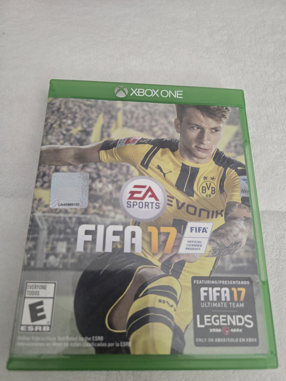 FIFA 17 Xbox One Game - Yellow/Black Tested